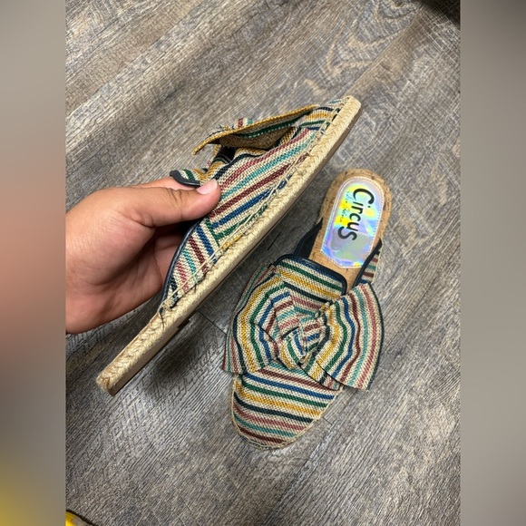 Circus by Sam Edelman Striped Bow Mules - Picture 7 of 13